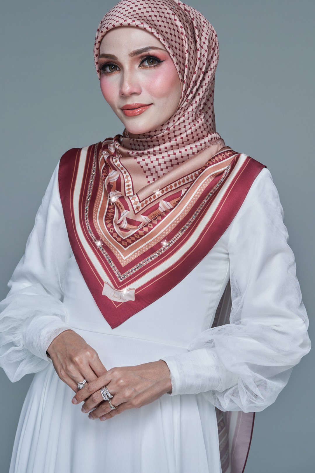 SQUARE RALISA PRINTED DIAMOND 279