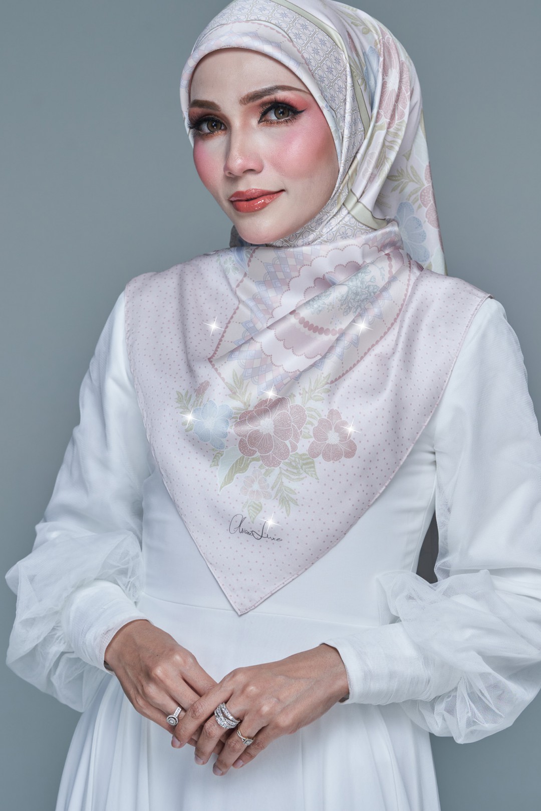 SQUARE ANGGUN PRINTED DIAMOND 279