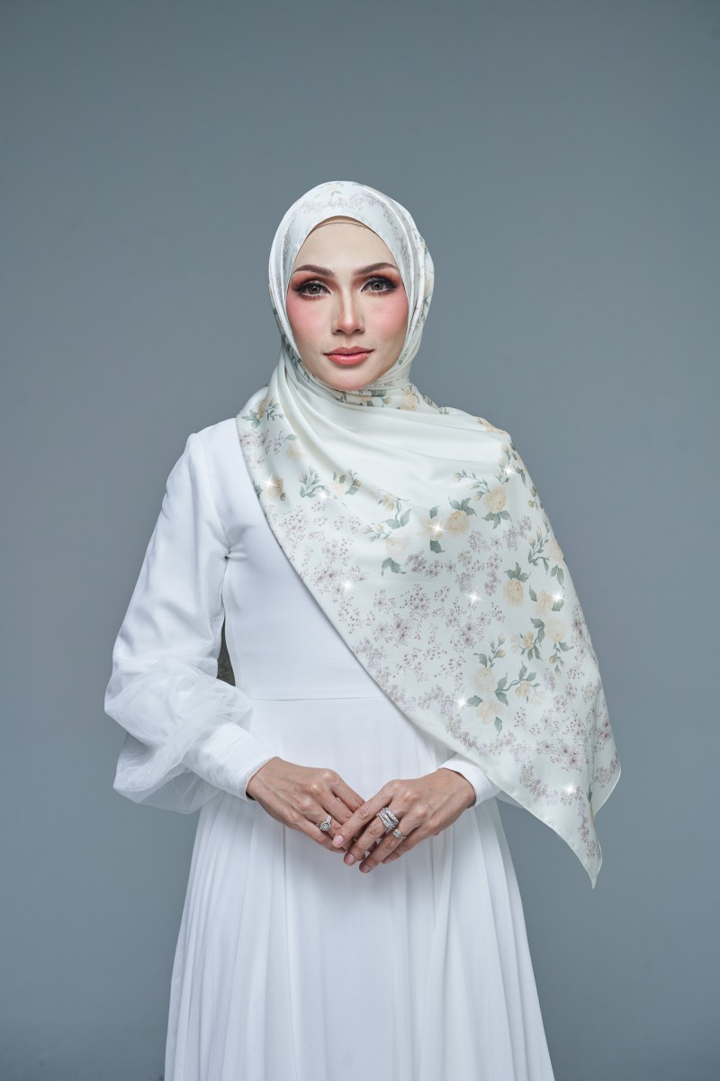 SHAWL PETALS PALS PRINTED DIAMOND