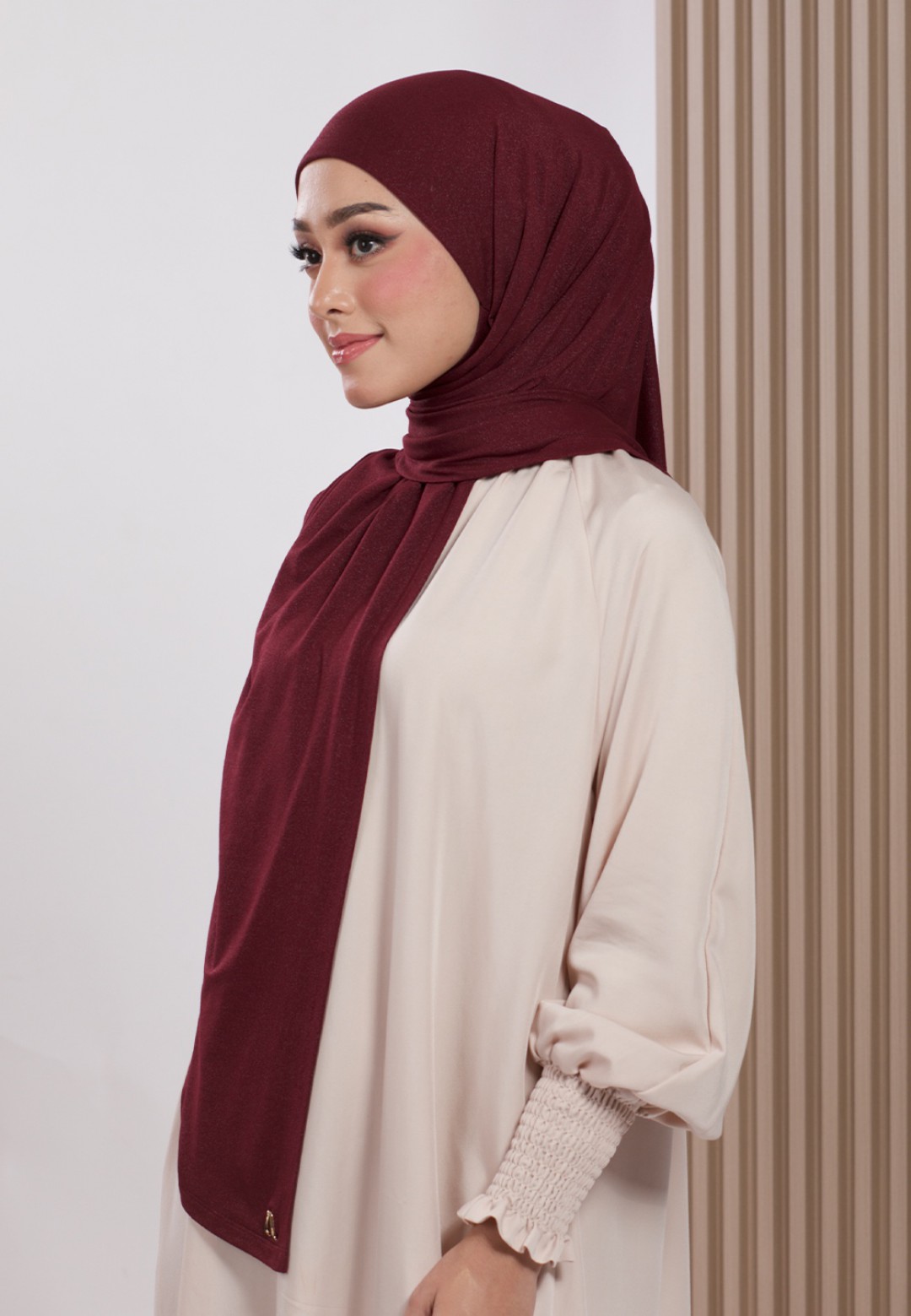 AFRAH INSTANT SHAWL  TIE BACK