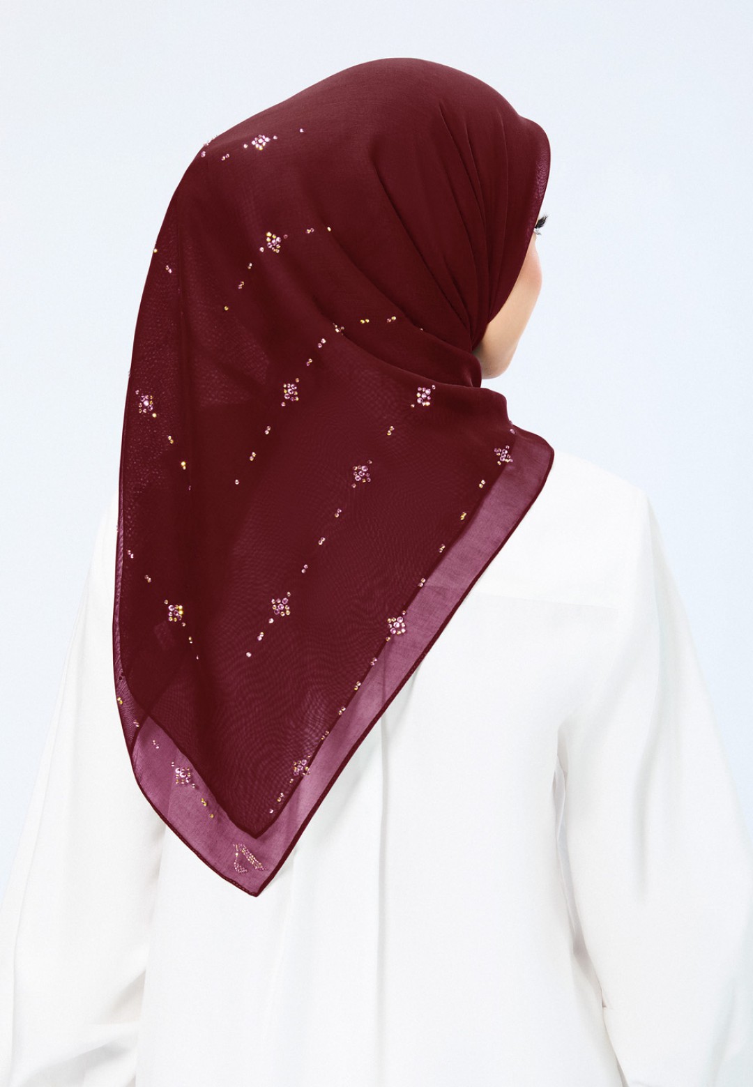 SQ LILYORA VOILE PLAIN DIAMOND