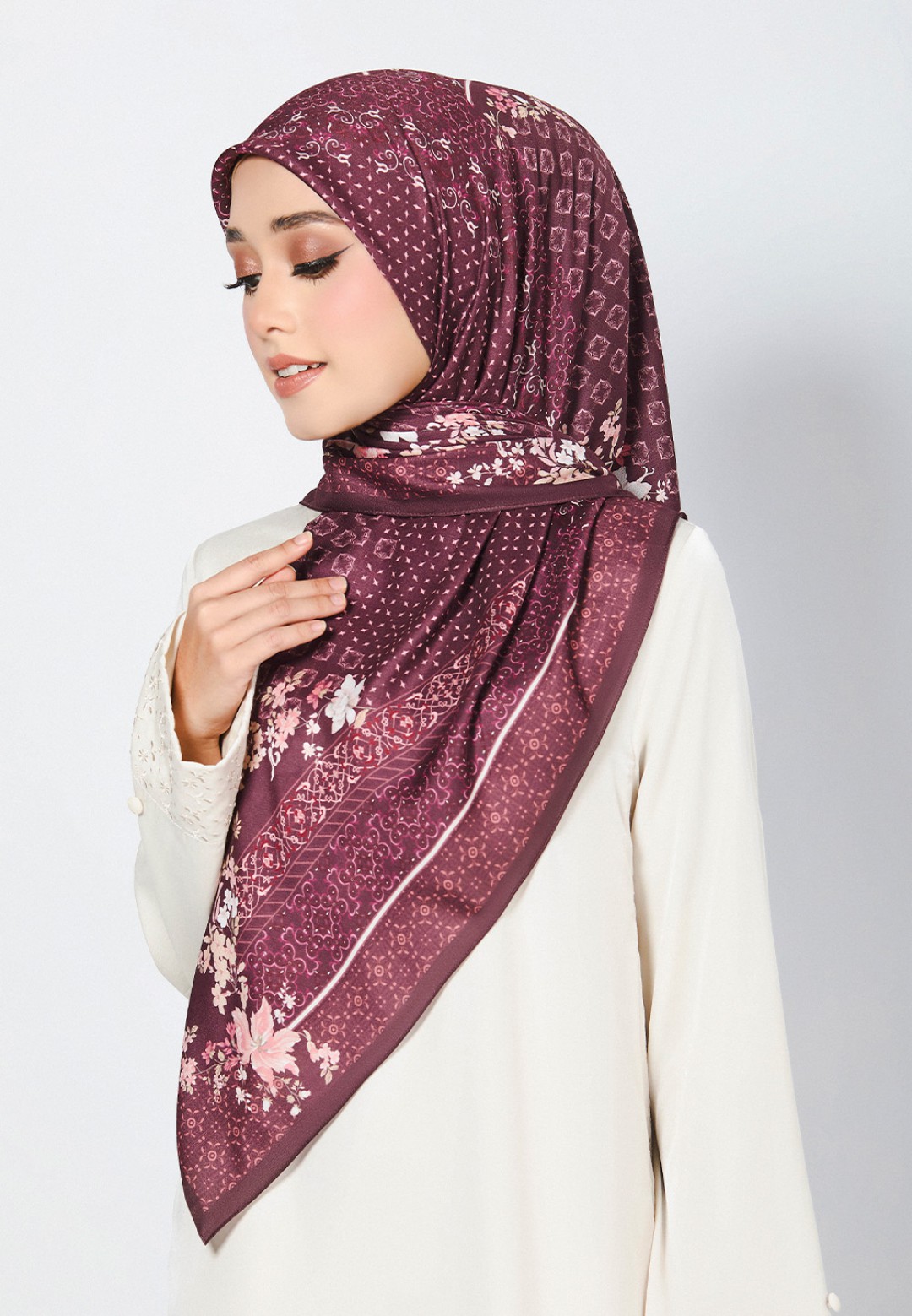 SQ EMMELINE VOILE PRINTED