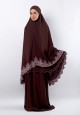 TELEKUNG INAYA PLAIN EMBRODIERY IN MAROON
