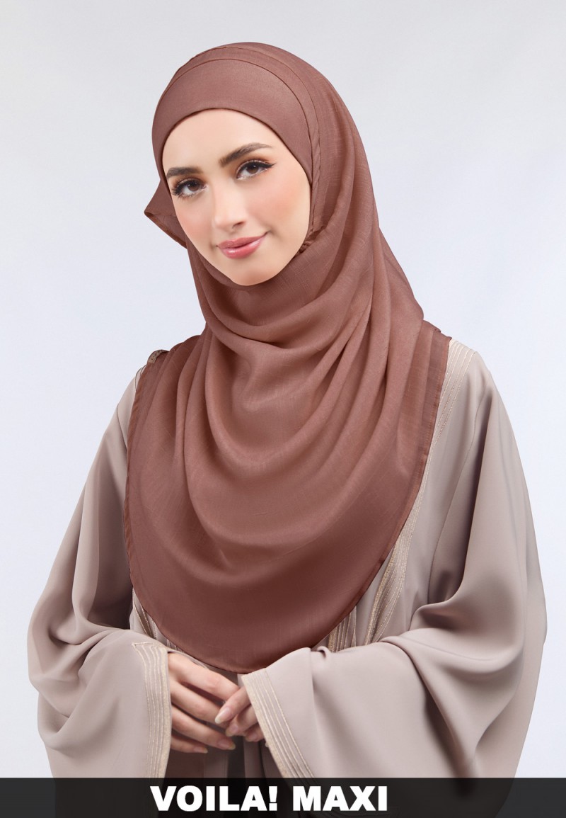 WRINKLY VOILA! MAXI PLAIN