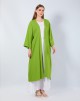 MAYLEE KAFTAN IN LIME ZEST