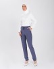 MEELANA PANTS IN BLUE IRIS