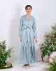 MELIA DRESS IN DESSERT SAGE