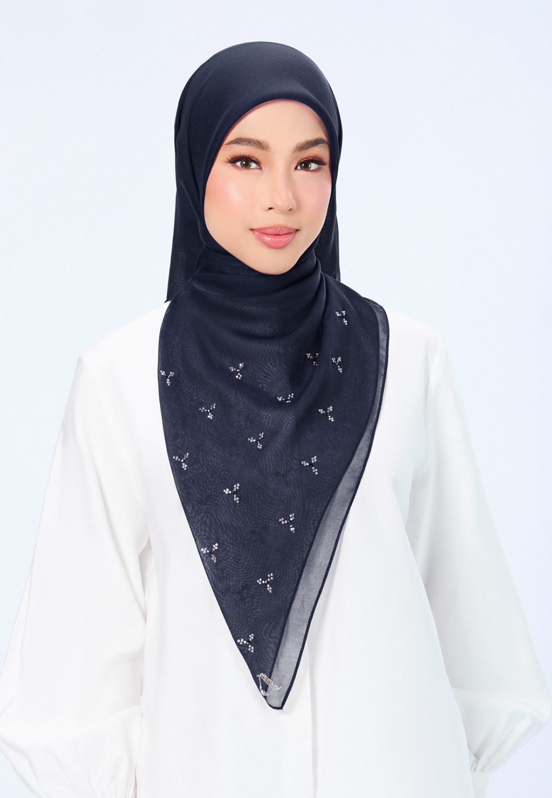SQ CRYSTALLIQUE VOILE PLAIN DIAMOND