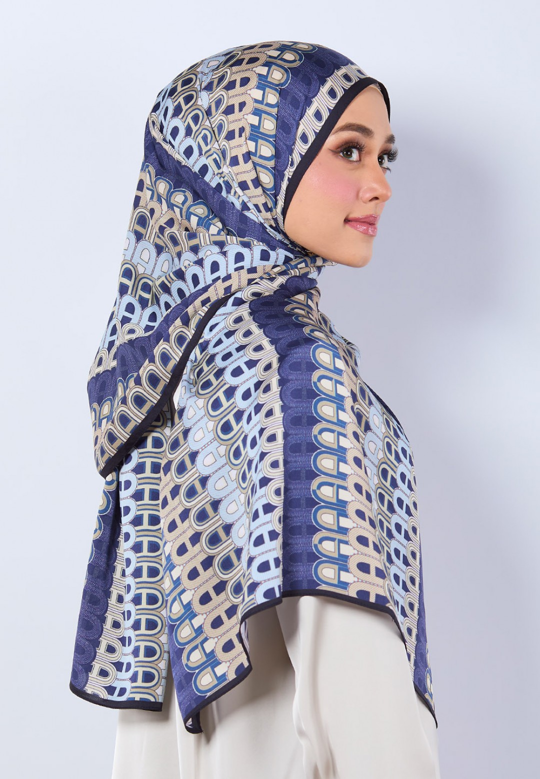 SHAWL A MONO PRINTED
