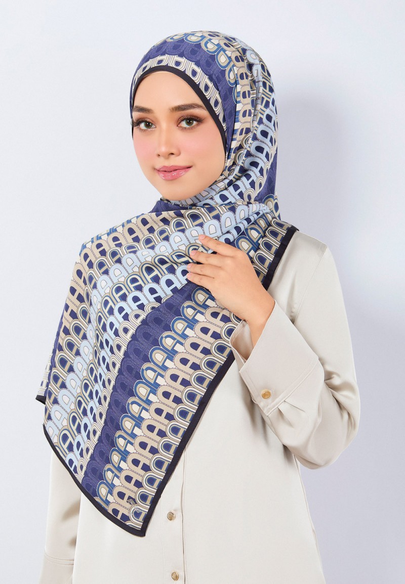 SHAWL A MONO PRINTED