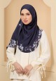 INSTANT SHAWL JASMIN IN MIDNIGHT BLUE (DIAMOND)