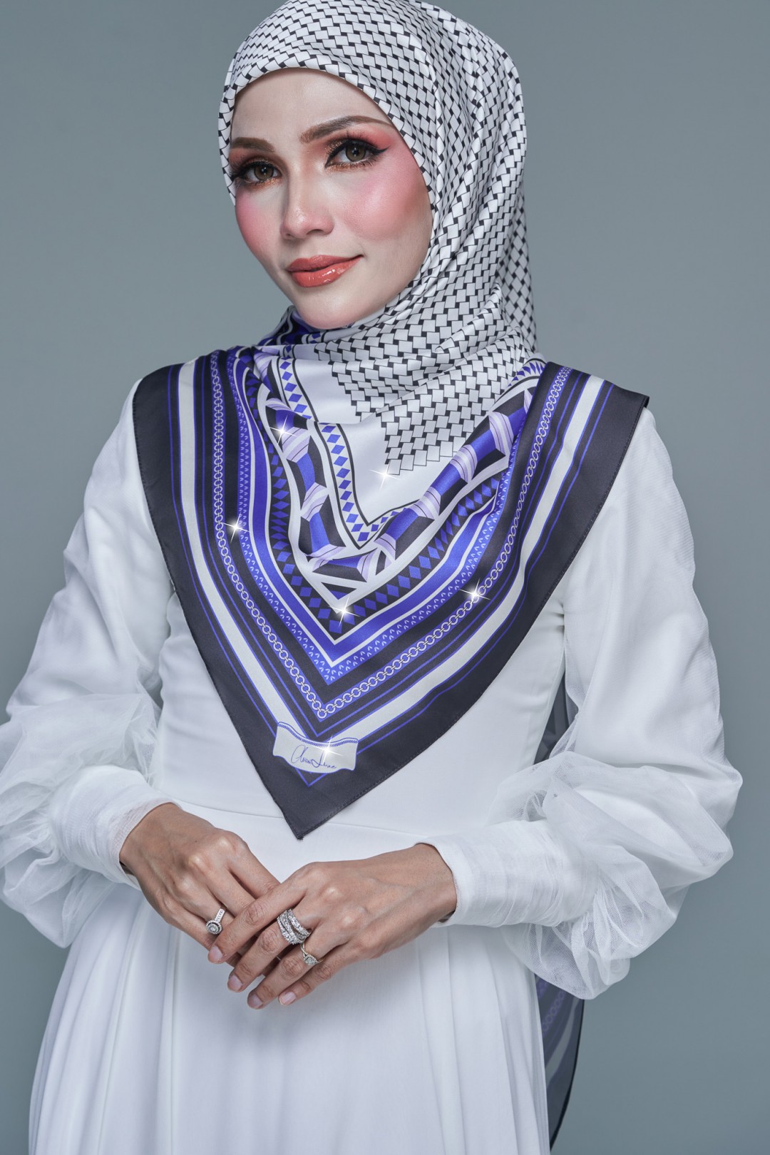 SQUARE RALISA PRINTED DIAMOND 279