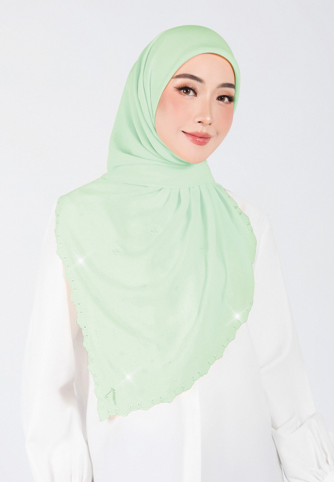 SQ ELYROSE PLAIN EMBROIDERY DIAMOND
