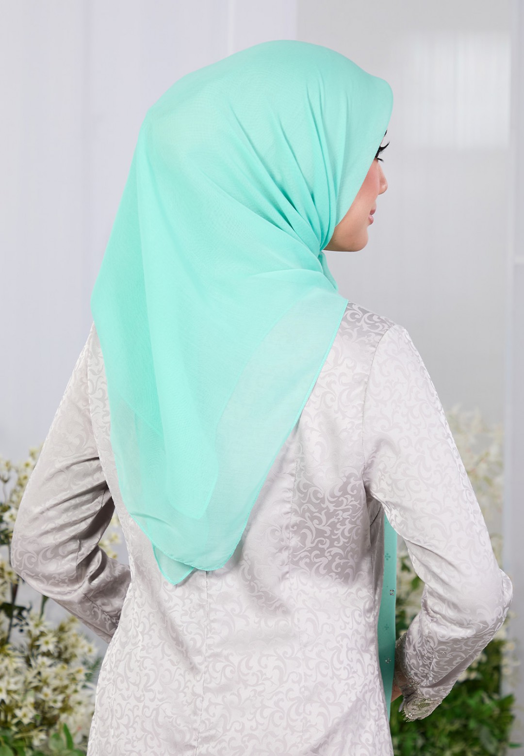 SQ FLUERENCE VOILE PLAIN DIAMOND