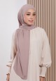 AFRAH INSTANT SHAWL  TIE BACK IN MISTY ROSE