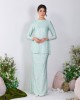 MISTY BAJU KURUNG IN LIGHT GREEN