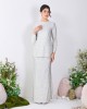 MISTY BAJU KURUNG IN LIGHT GREY