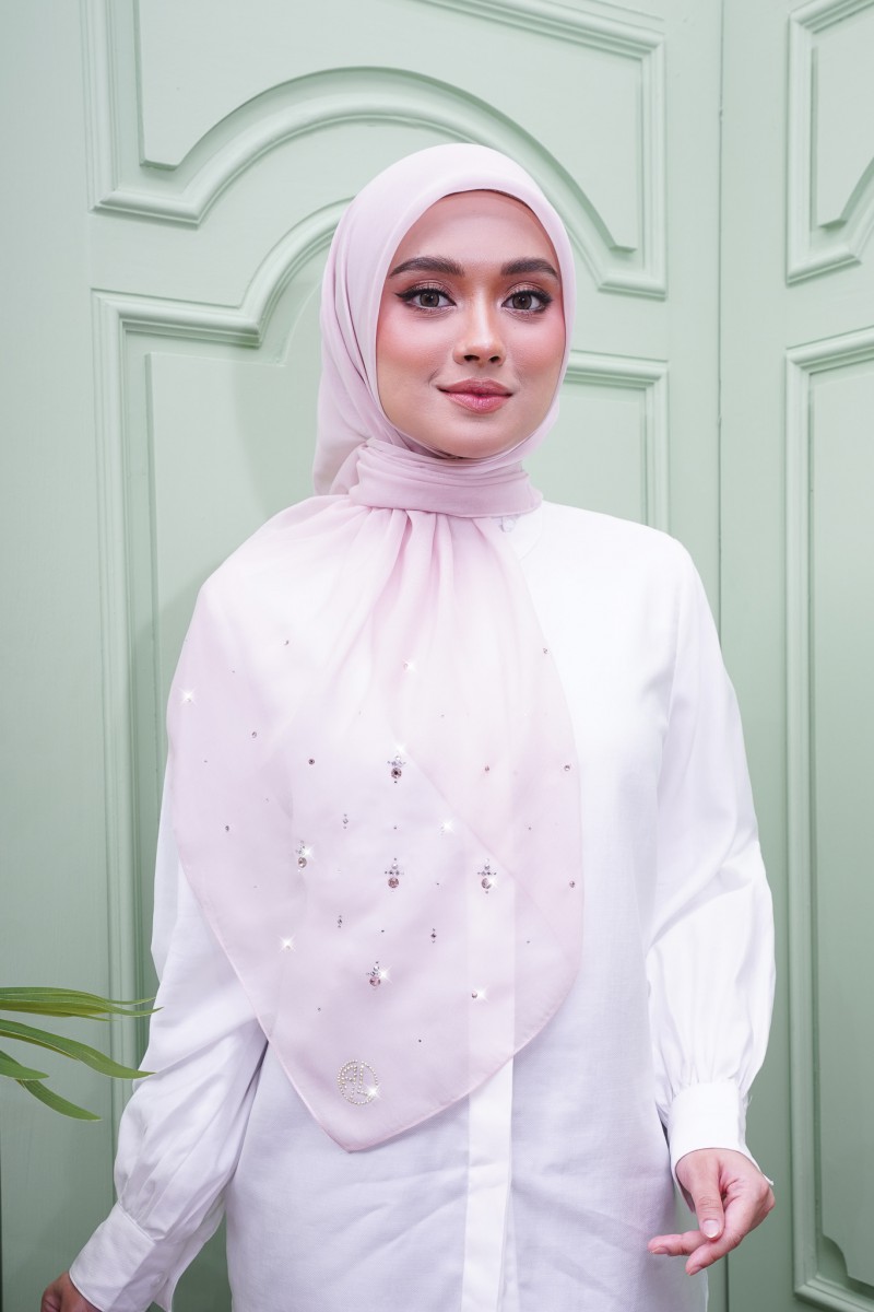 SQ QASEH VOILE PLAIN DIAMOND