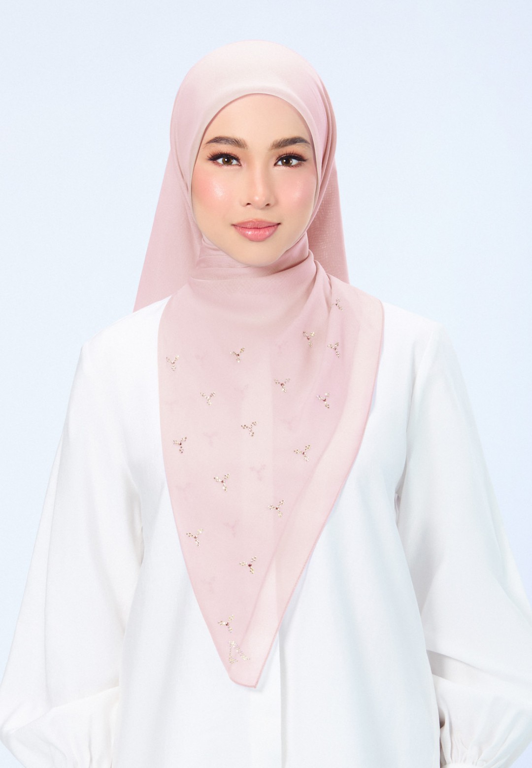 SQ CRYSTALLIQUE VOILE PLAIN DIAMOND