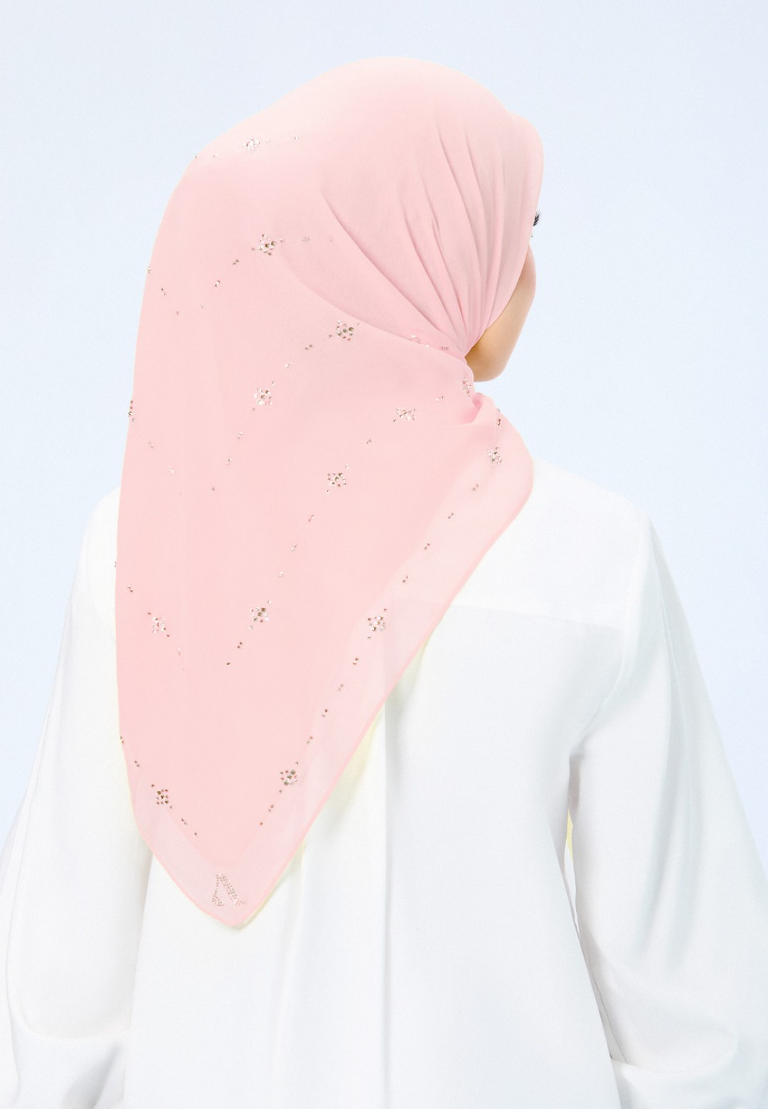 SQ LILYORA VOILE PLAIN DIAMOND