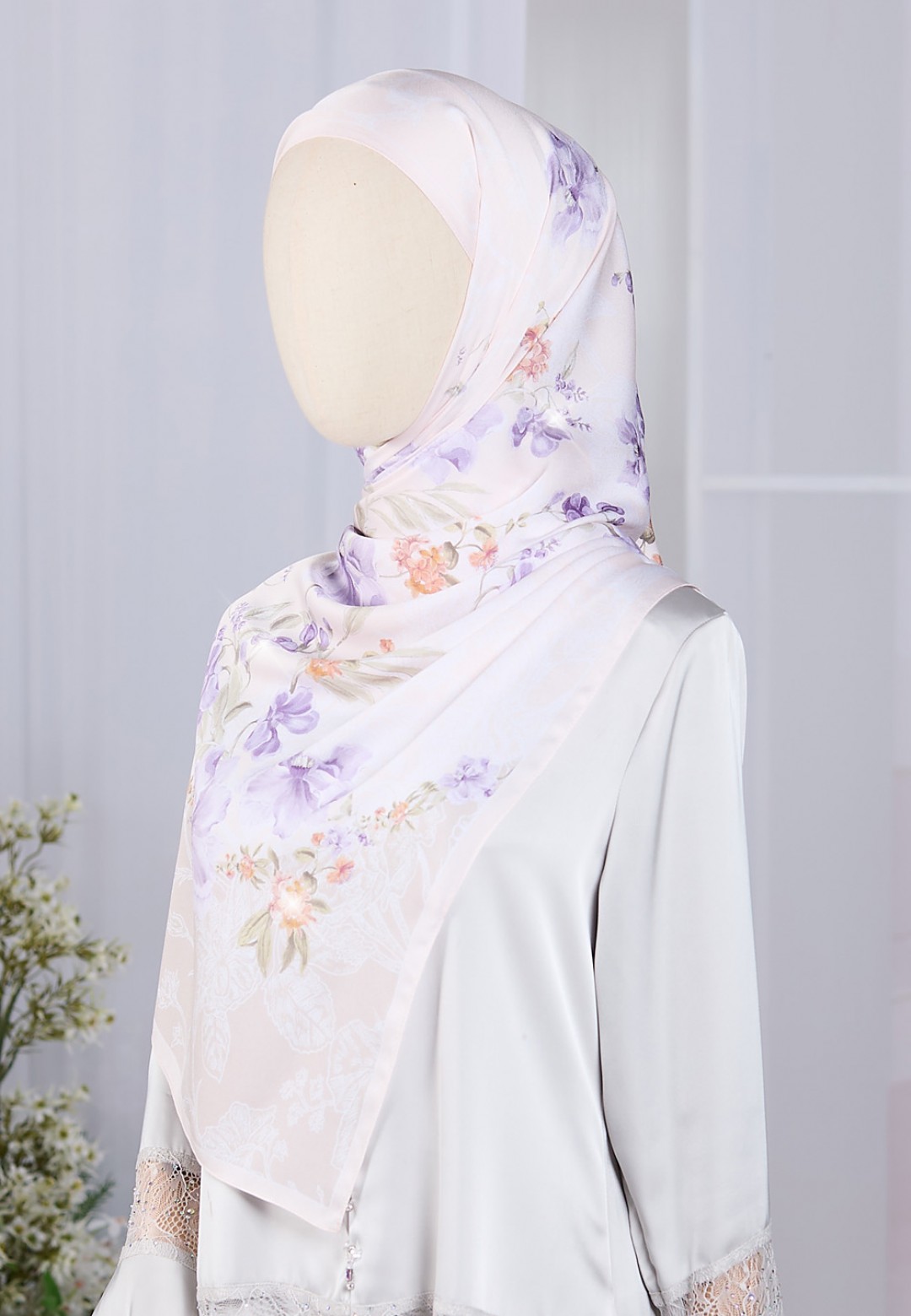 SHAWL BELLAFLORE PRINTED DIAMOND