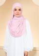 SHAWL JUITA EMBROIDERY IN MISTY ROSE