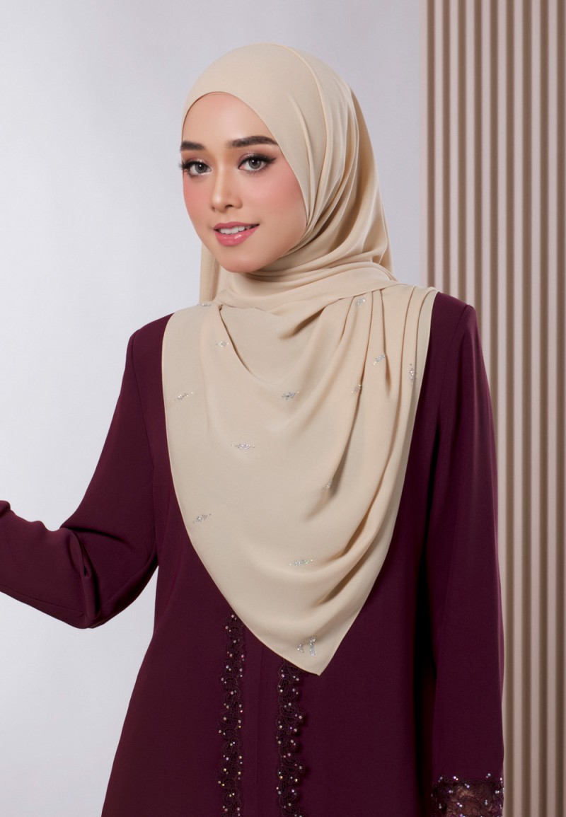 SHAWL WARDIYAH PLAIN DIAMOND 238