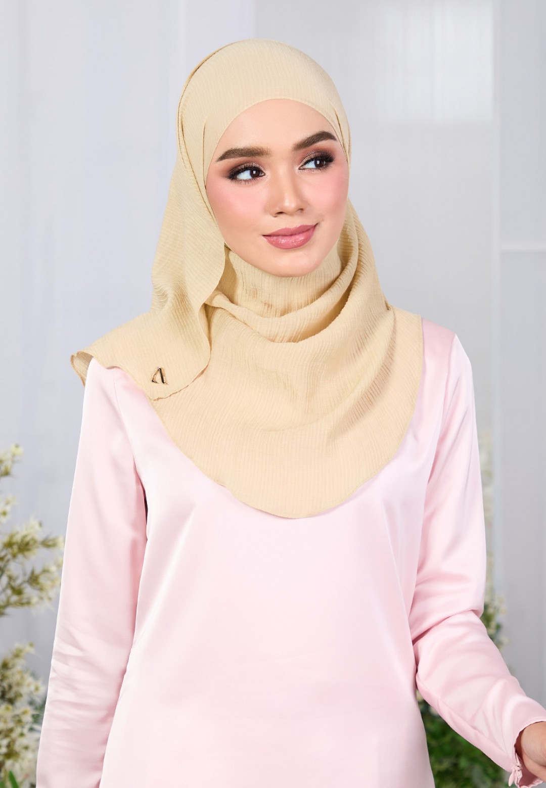 INSTANT IMAAN SEMI PLEATED PLAIN