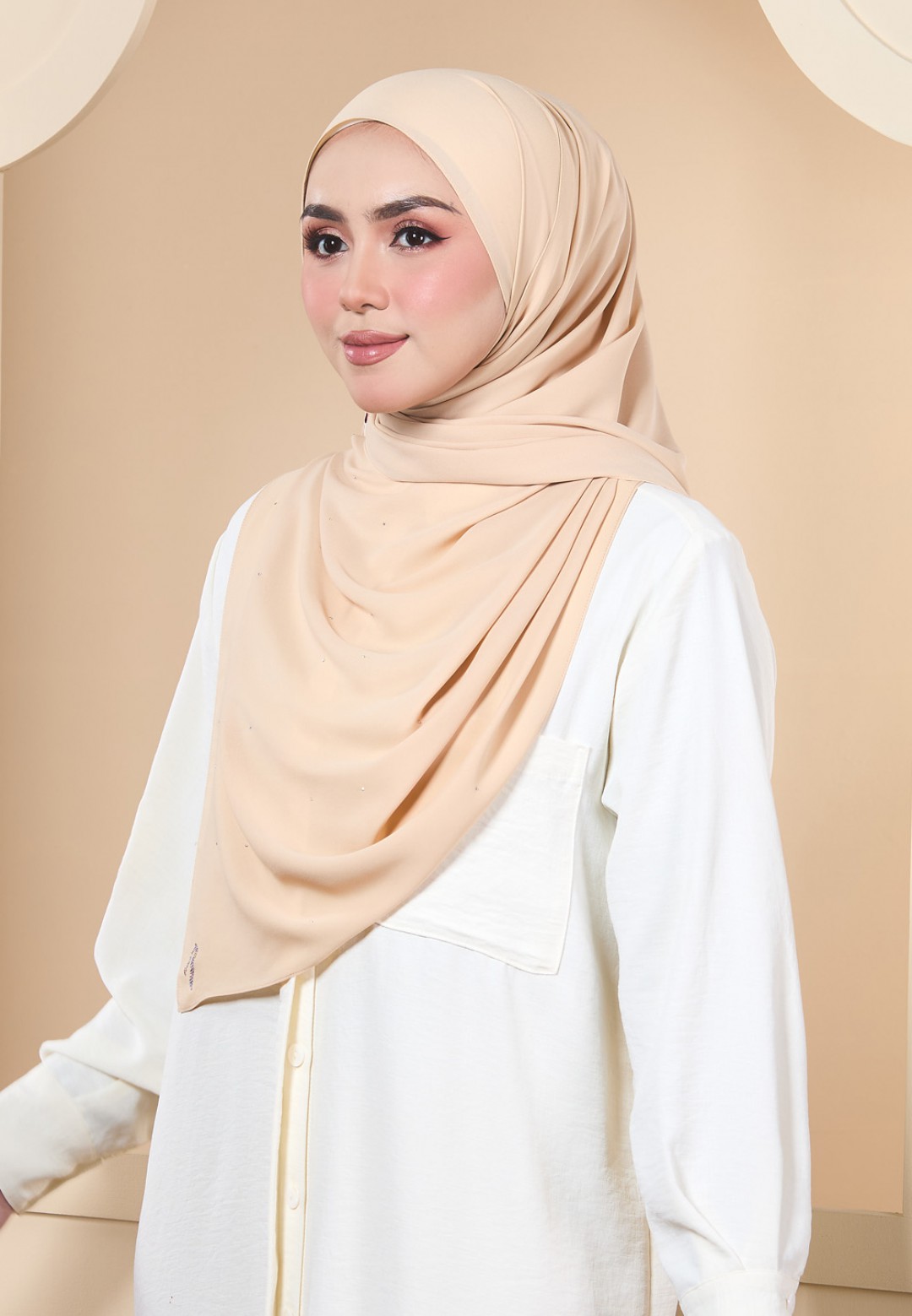 SHAWL LENA PLAIN DIAMOND