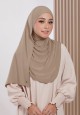 TASNEEM INSTANT SHAWL IN MOCHA