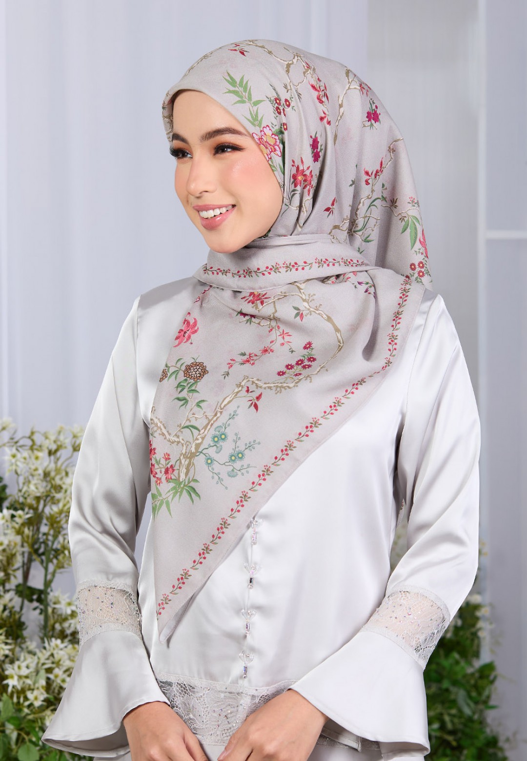 SQ DAFFILYN VOILE PRINTED