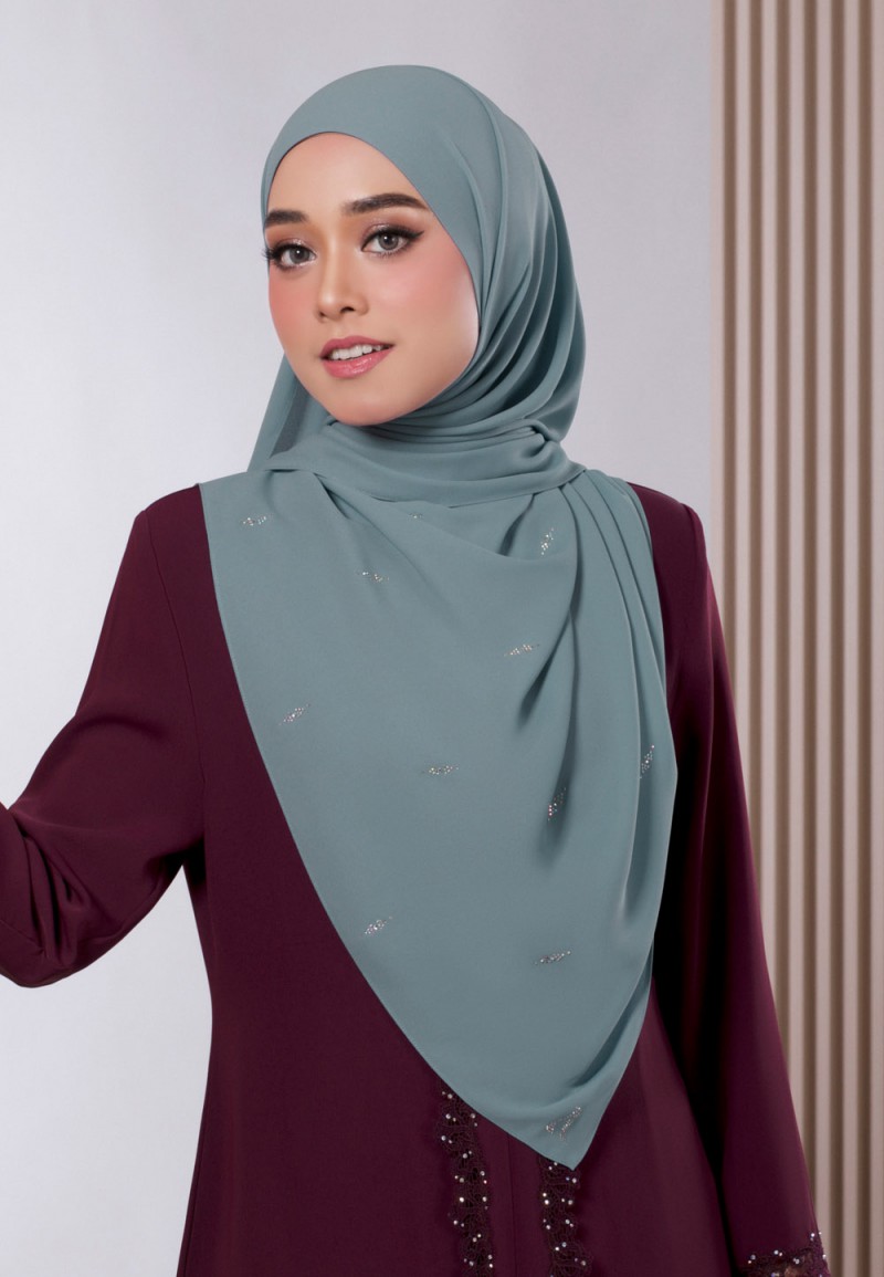 SHAWL WARDIYAH PLAIN DIAMOND 238