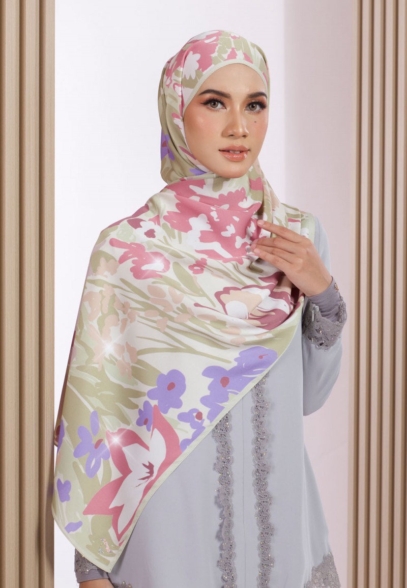 SHAWL 298 ASMA PRINTED DIAMOND