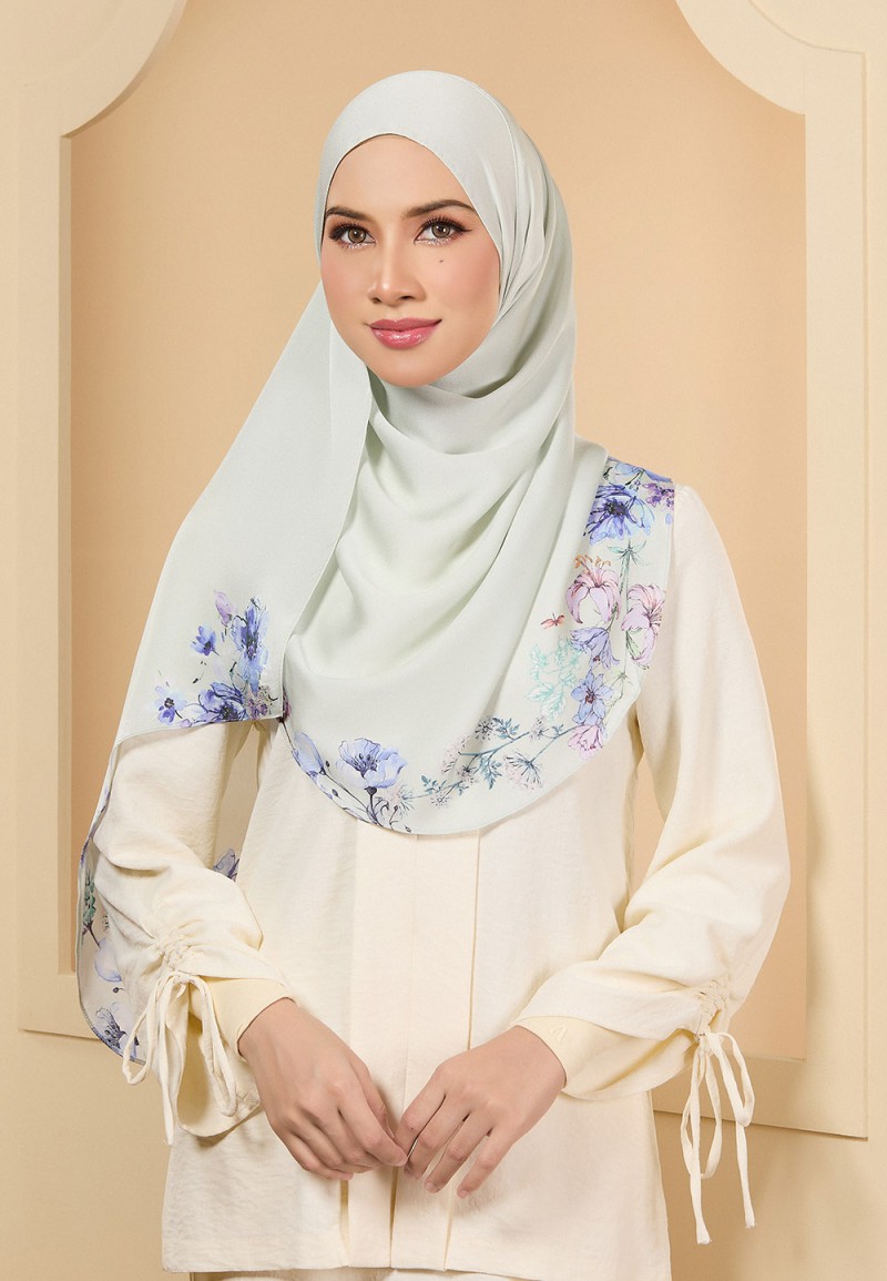 INSTANT SHAWL JASMIN PRINTED