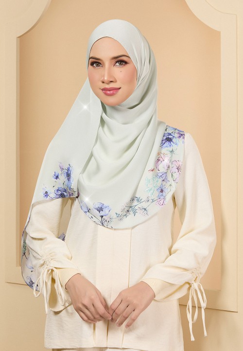 INSTANT SHAWL JASMIN PRINTED DIAMOND