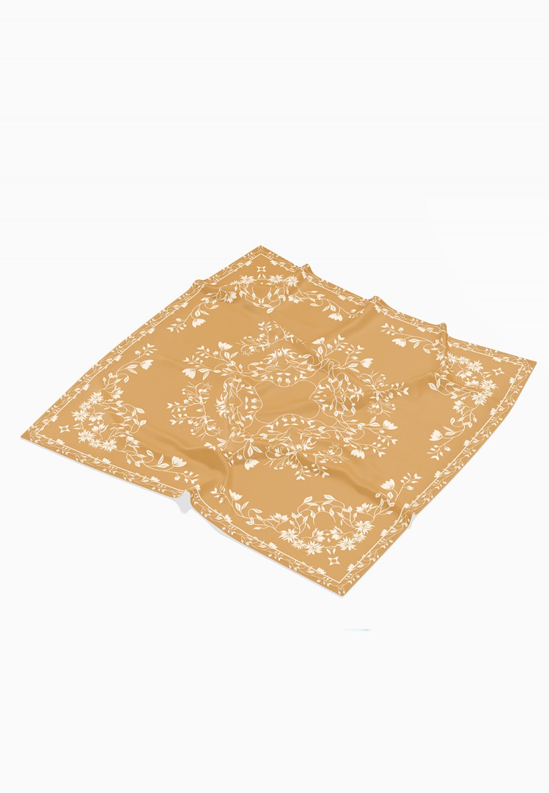 SQ SUMEYYAH VOILE PRINTED LASERCUT