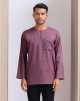 KURTA RAYYAN IN MAROON RUST