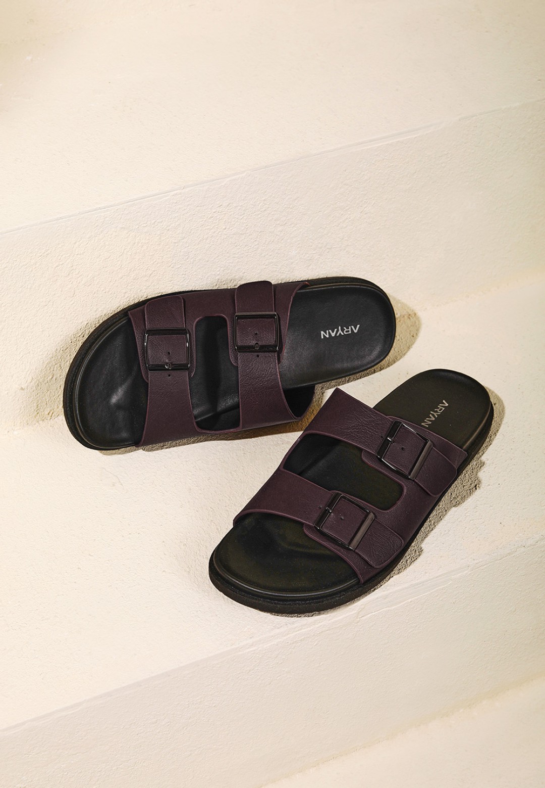 DOUBLE STRAP SANDALS