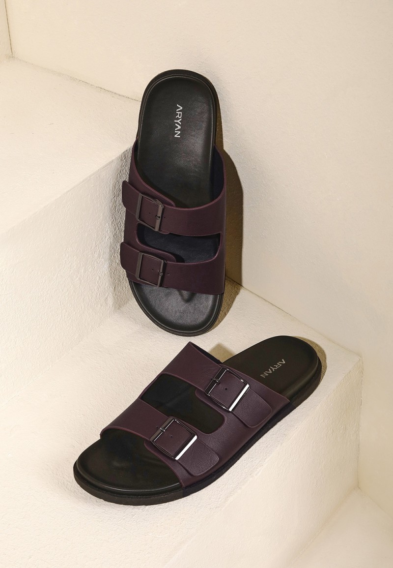 DOUBLE STRAP SANDALS