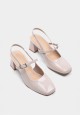 MARY JANE PUMPS IN BEIGE