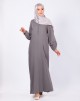 NADA JUBAH IN GREY