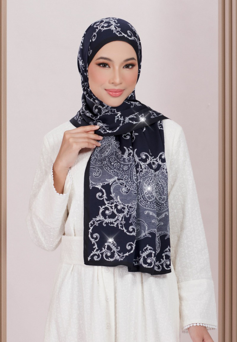 SHAWL 298 INES PRINTED DIAMOND