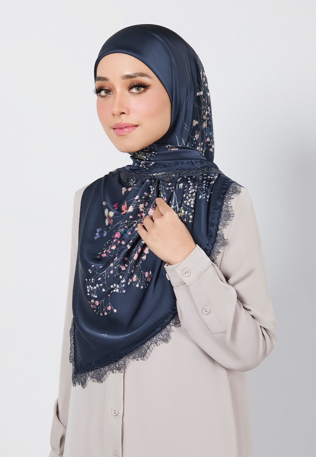 SQ CHIARA PRINTED WITH LACE