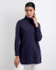 NICOLE SWEATSHIRT IN NAVY BLUE