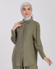 NISHA BLOUSE IN OLIVINE