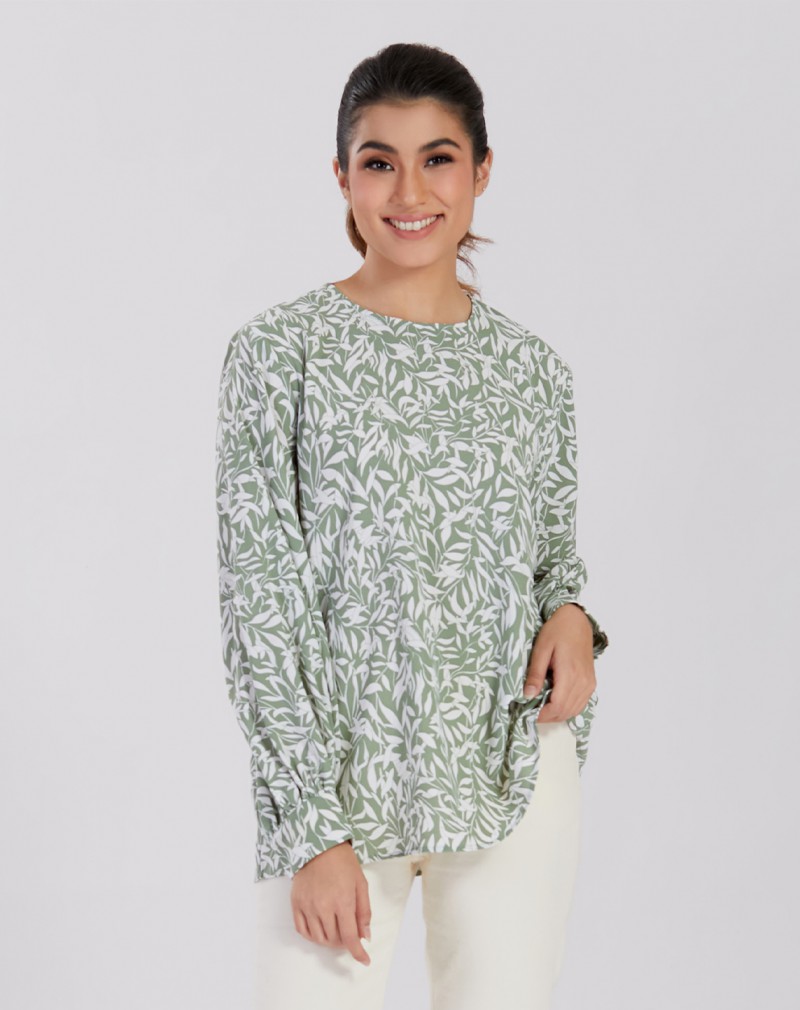 NOMI PRINTED BLOUSE