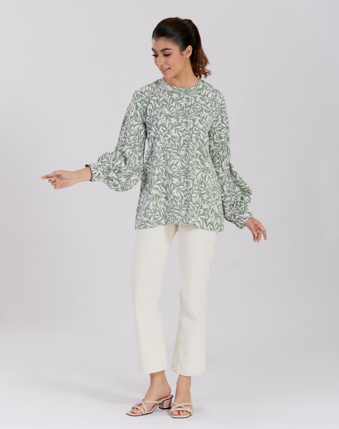 NOMI PRINTED BLOUSE