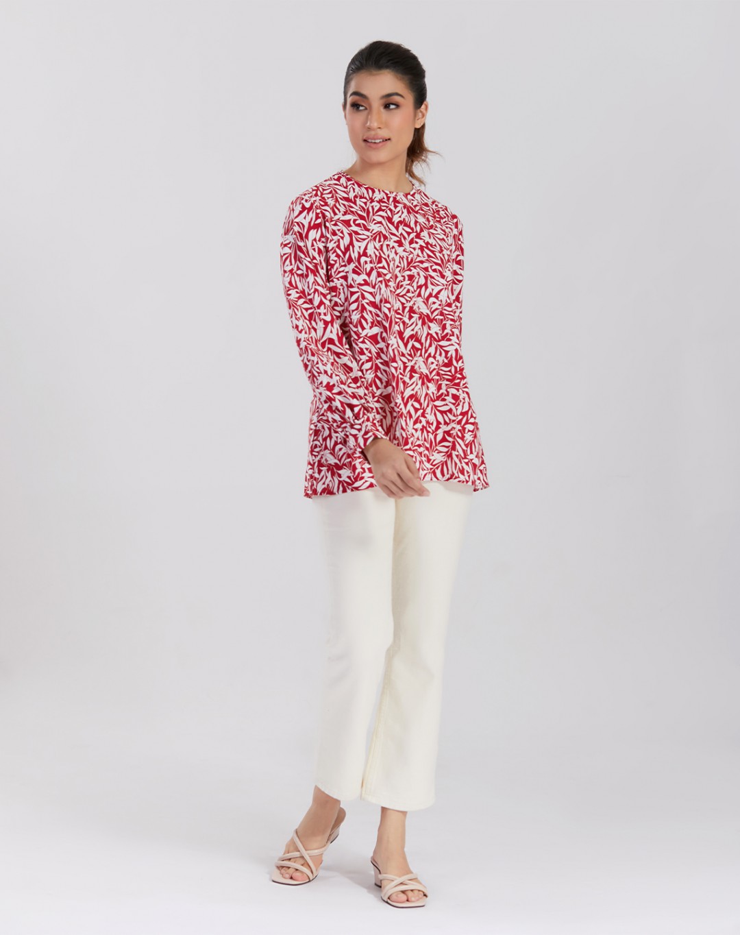 NOMI PRINTED BLOUSE