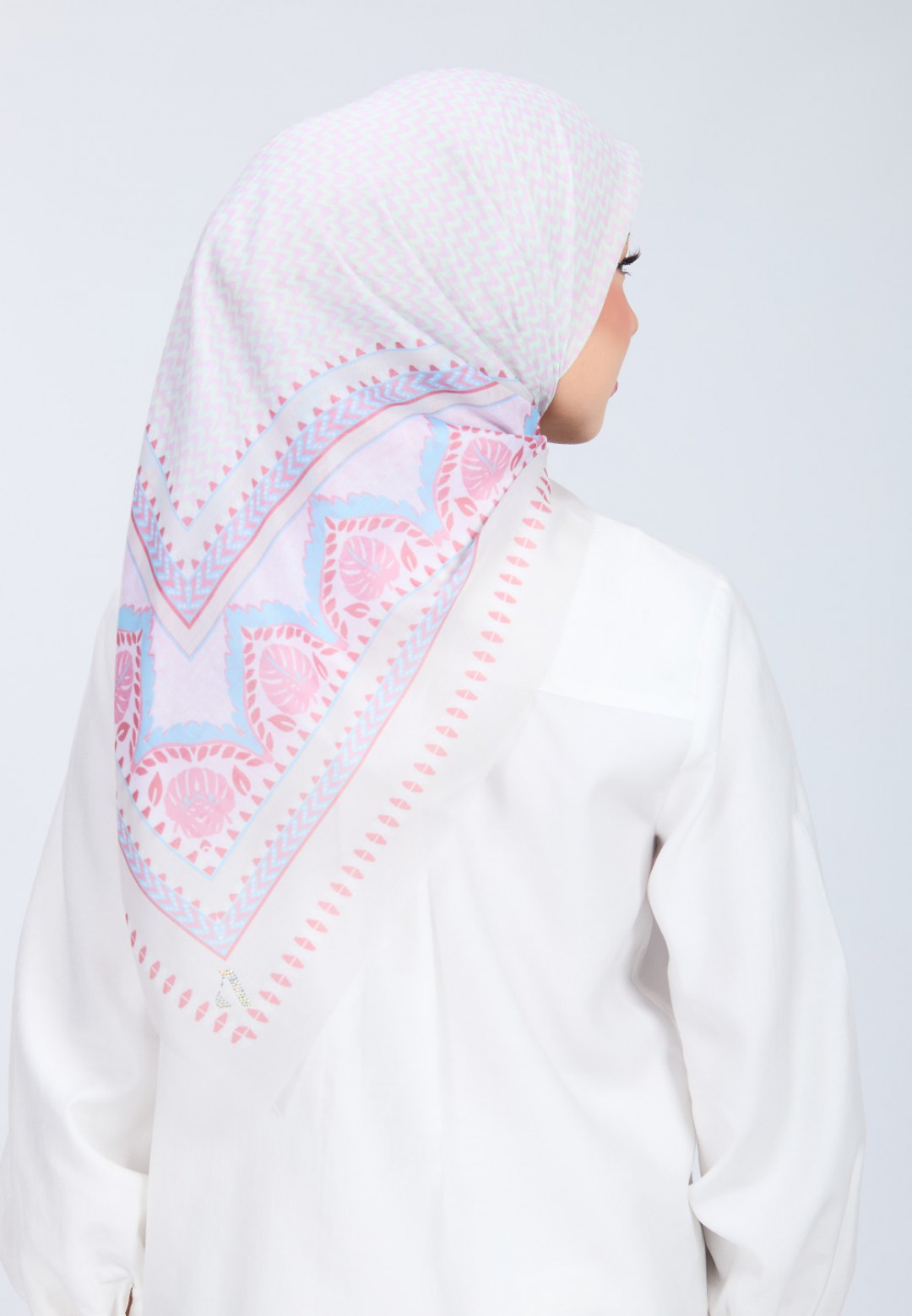 SQ EMAAN VOILE PRINTED LASERCUT