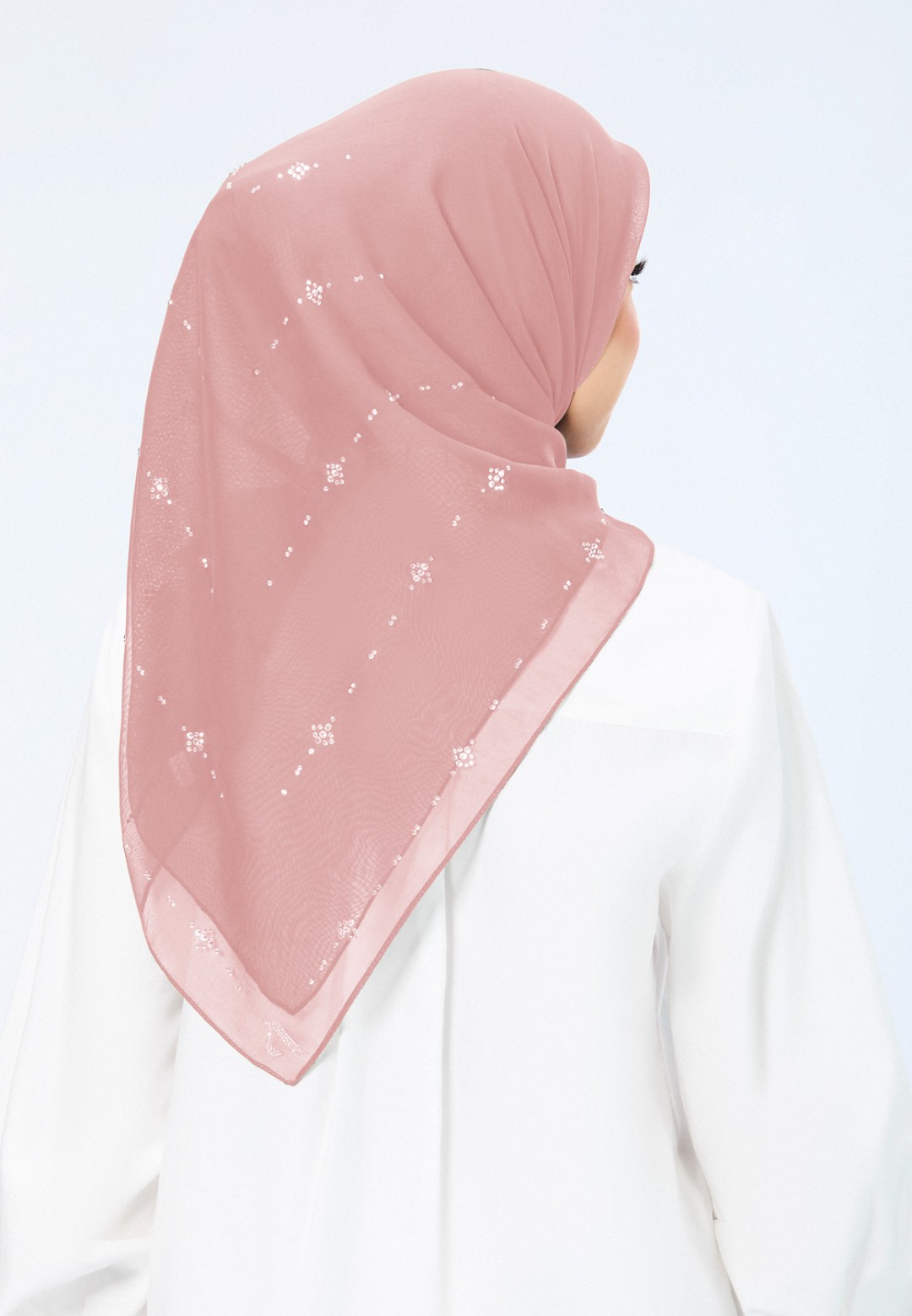 SQ LILYORA VOILE PLAIN DIAMOND